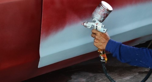 Canterbury Spray Painting